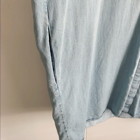 Light denim shirt dress - Picture 4 of 6